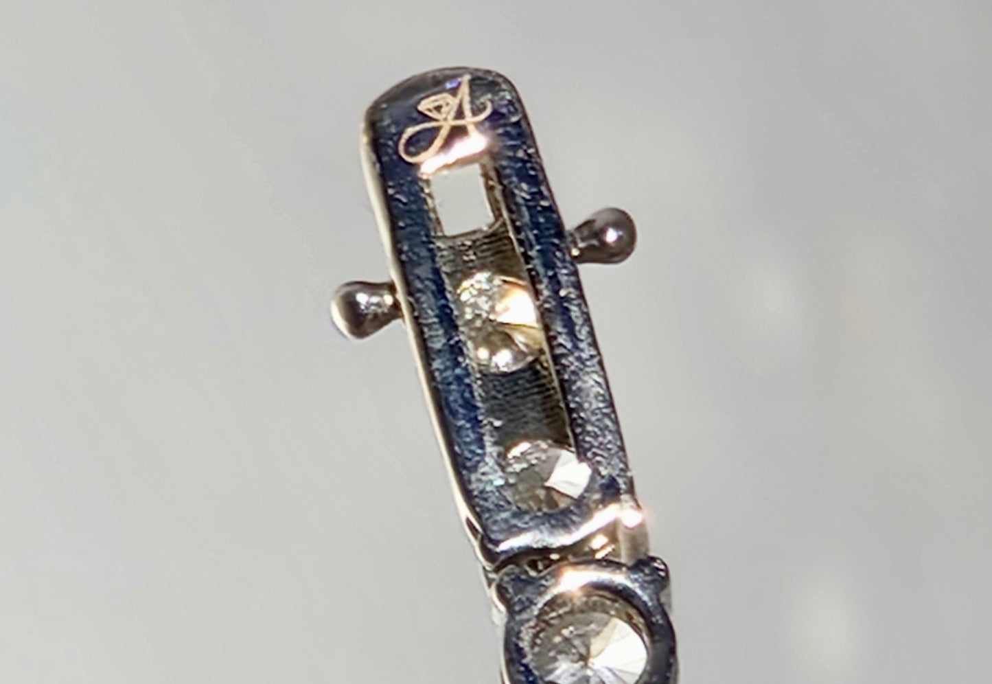 D Color VVS Moissanite Tennis Chain – S925 Silver