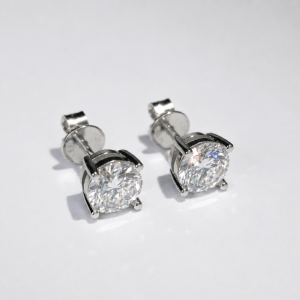 Moissanite Stud Earrings