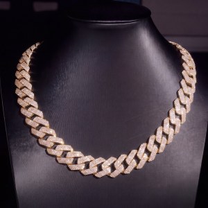 Moissanite Cuban Chain - All Sizes