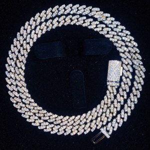 6mm Moissanite Cuban Chain